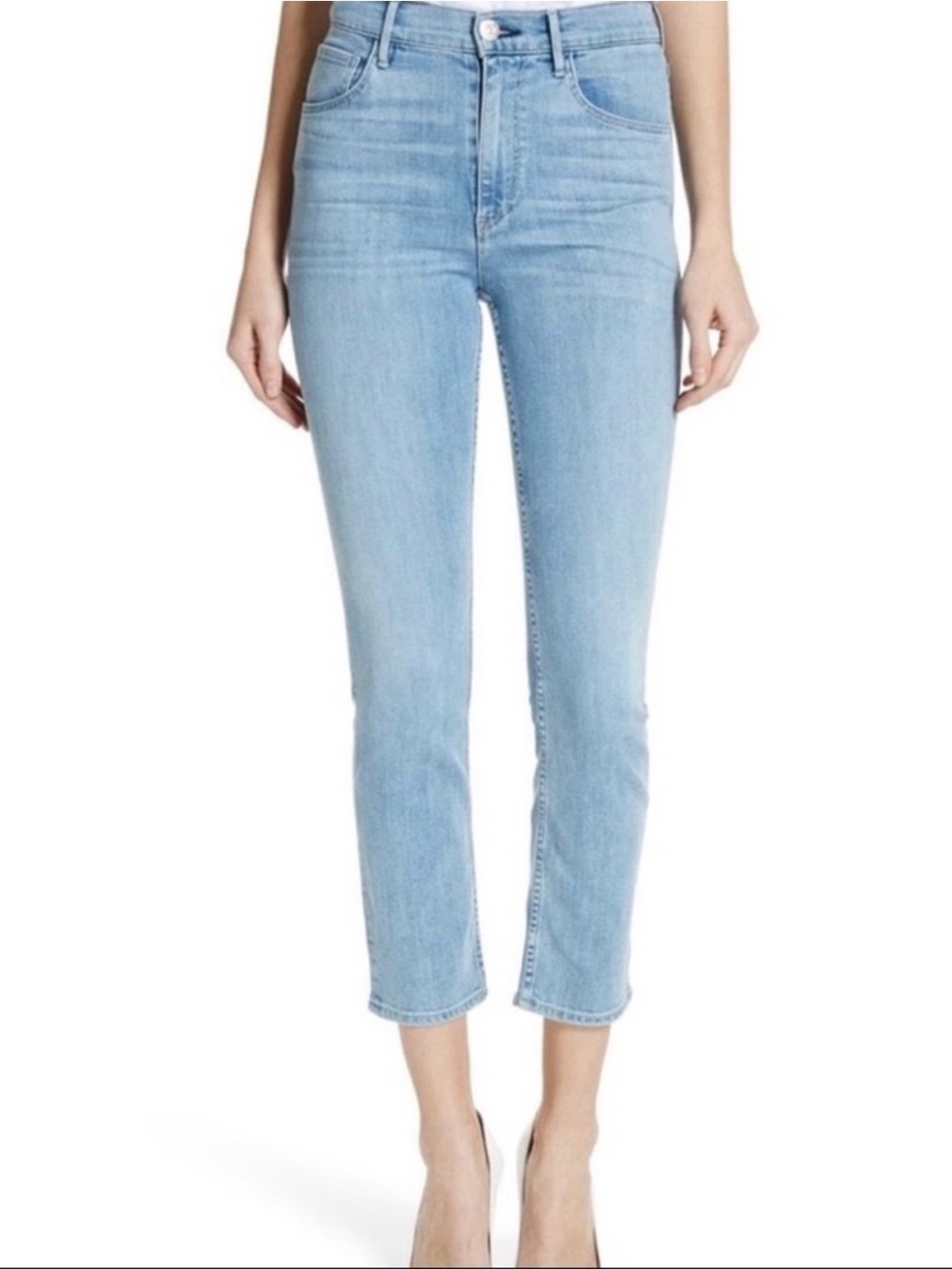 NEW 3X1 HIGH-WAISTED SLIM CROPPED JEANS